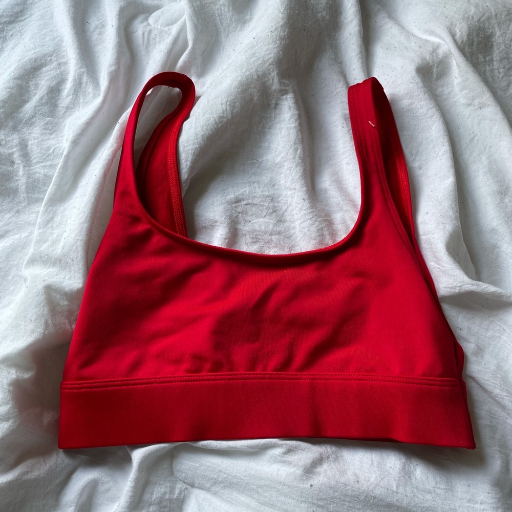 Pink Sports bra